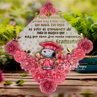 SNOOPY GRAD TOPPER