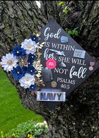 US NAVY GRAD TOPPER
