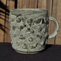 Image 1 of Black/White Amoeba Mug