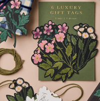 Image 1 of wanderlust paper co. - Botanical Gift Tags {pkt of 6}