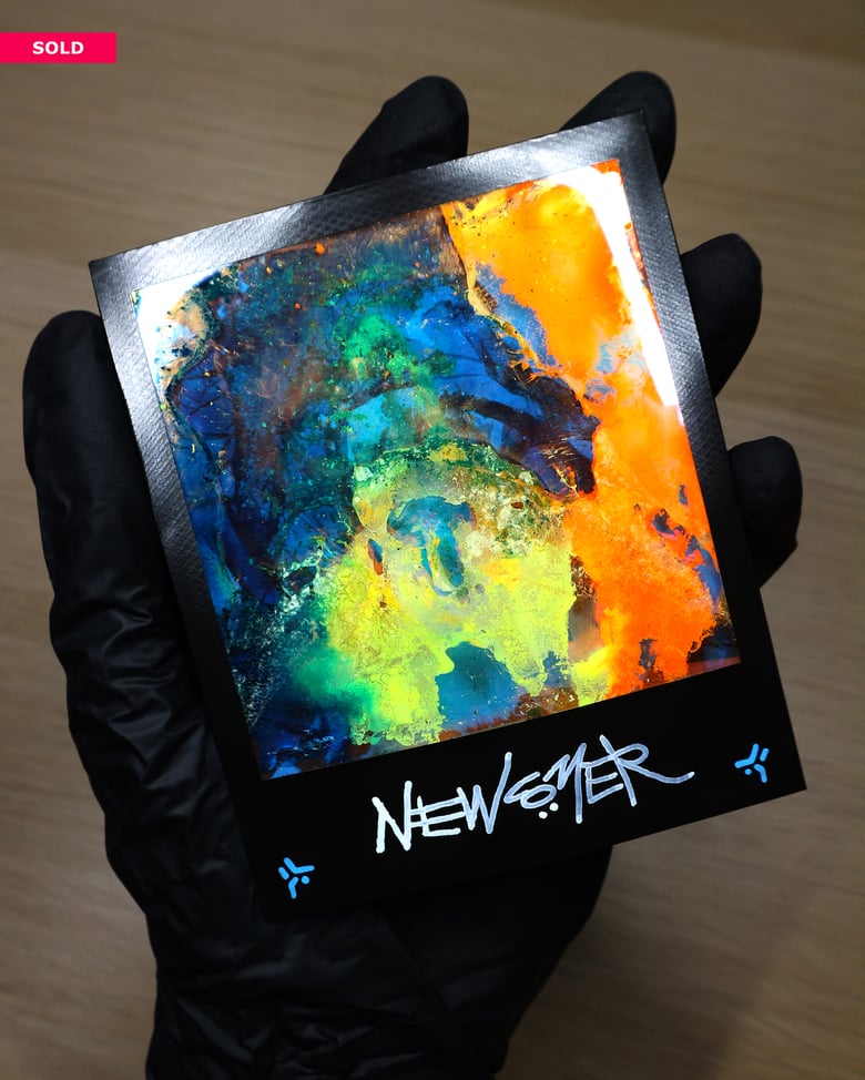 Image of IRIDESCENT Polaroïd "NEWCOMER"