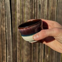 Image 2 of Tiny Dark Roast Porcelain Drip Cup 2