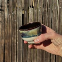 Image 2 of Tiny Dark Roast Porcelain Drip Cup 3