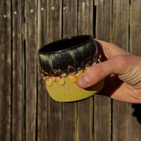 Image 2 of Yellow Amoeba Drip Cup 3