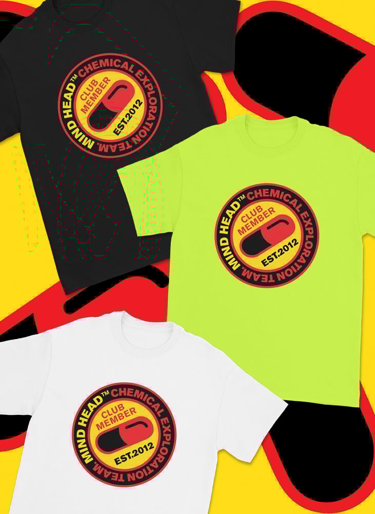 Image of MIND HEAD CHEMICAL CLUB TEE – 2025 