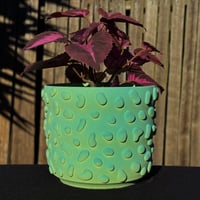 Image 1 of Teal Amoeba Planter 2