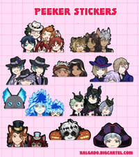 Image 1 of Twsited Peeker Stickers 