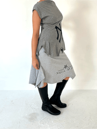 Image 4 of GREY STAR NYC T-SKIRT - SIZE M