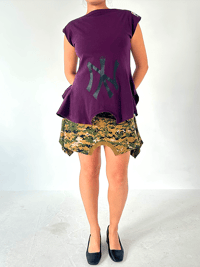 Image 2 of PURPLE/ BLACK NY 180 TOP - SIZE L