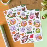 Image 2 of Bali Foodie Sticker Sheet