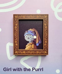 Image 5 of Art Cats - Wood Magnets