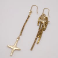 Image 2 of Dangling Sparkle Earrings 