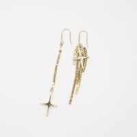 Image 1 of Dangling Sparkle Earrings 