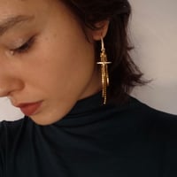 Image 8 of Dangling Sparkle Earrings 