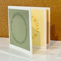 Image 1 of CIRCLE POEM SERIES              Eco-Echo