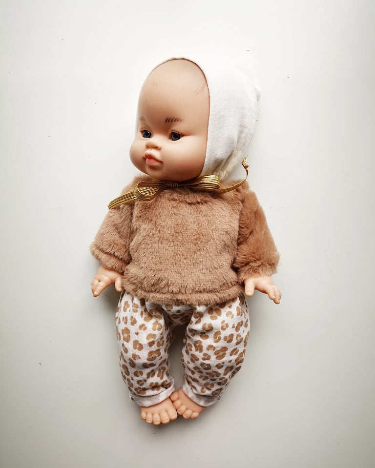 Tenue pull doux moka