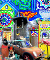 Mini Framed Print Rusty Mini & Friends