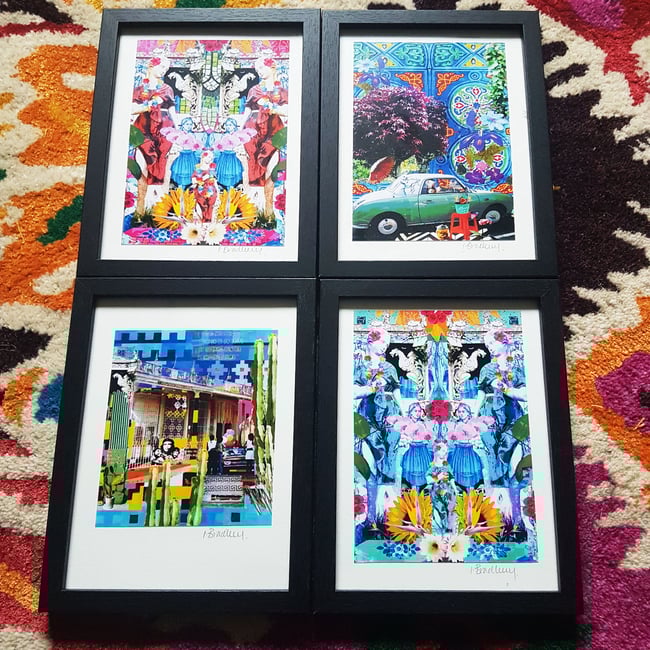 Mini Framed Print Rusty Mini & Friends