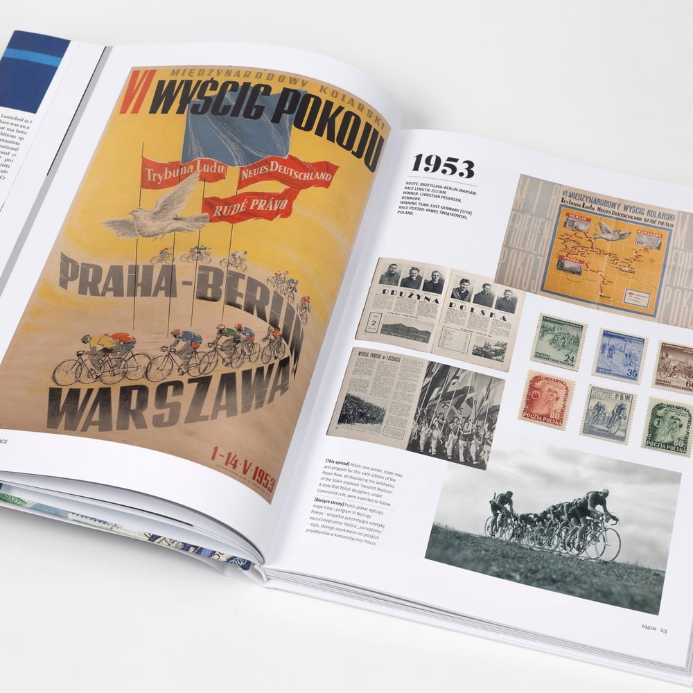 Image of 'The Peace Race - Immortalised by the Polish School of Posters' Hardback Book