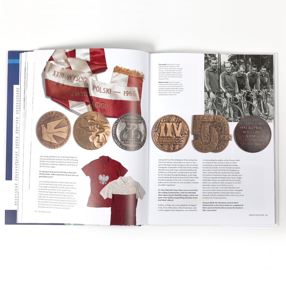Image of 'The Peace Race - Immortalised by the Polish School of Posters' Hardback Book