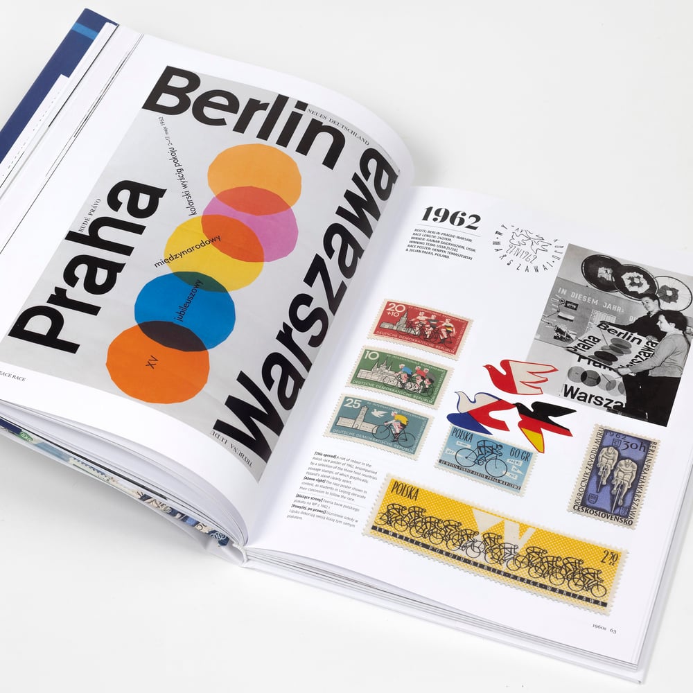 Image of 'The Peace Race - Immortalised by the Polish School of Posters' Hardback Book