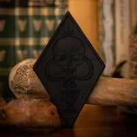 Ritual Death limited edition embroidered patch black/black