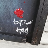 Image 2 of Ritual Death wooden print artwork BLACK