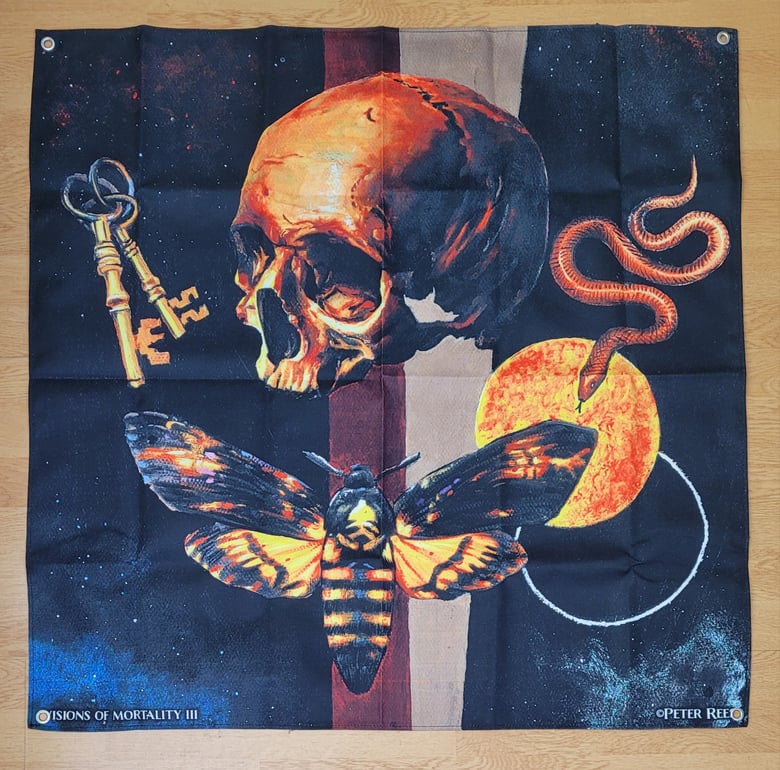 Image of Visions of Mortality III Limited edition  custom flag