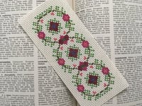 Image 3 of Floral Posy Cross Stitch Bookmark