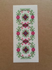 Image 4 of Floral Posy Cross Stitch Bookmark