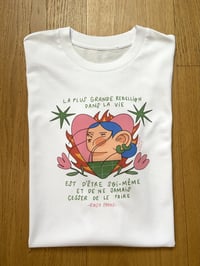 Image 4 of TEE-SHIRT "ROSA PARKS" (en Français) - COLLAB' CITATIONS PAR MALEN PAZOS