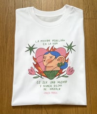 Image 6 of TEE-SHIRT "ROSA PARKS" (en español) - COLLAB' CITATIONS PAR MALEN PAZOS