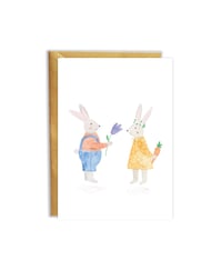 Image 1 of Conejitos - Postal