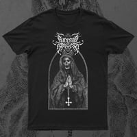Image 1 of Funeral Harvest "Domina Sancta Mortis" t-shirt