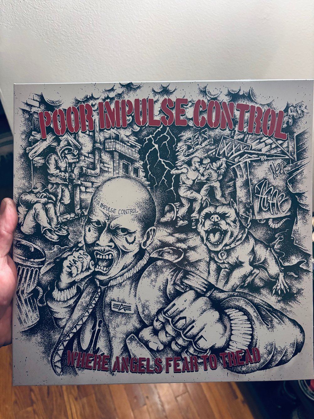 Poor Impulse Control - Where Angels Dare Not To Tread LP 