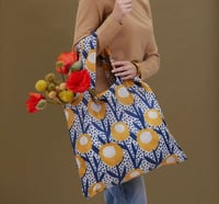 Image 2 of Reusable Shopper Tote - Golden Glow 