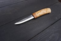 Image 5 of Wood Carving Tool Birch burl (Cap) Handle Woodworker Knife Woodcrafter Tool Handmade Unique Style