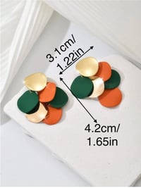 Image 3 of Team Pride Earrings-Multi Color