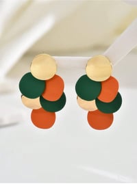 Image 1 of Team Pride Earrings-Multi Color