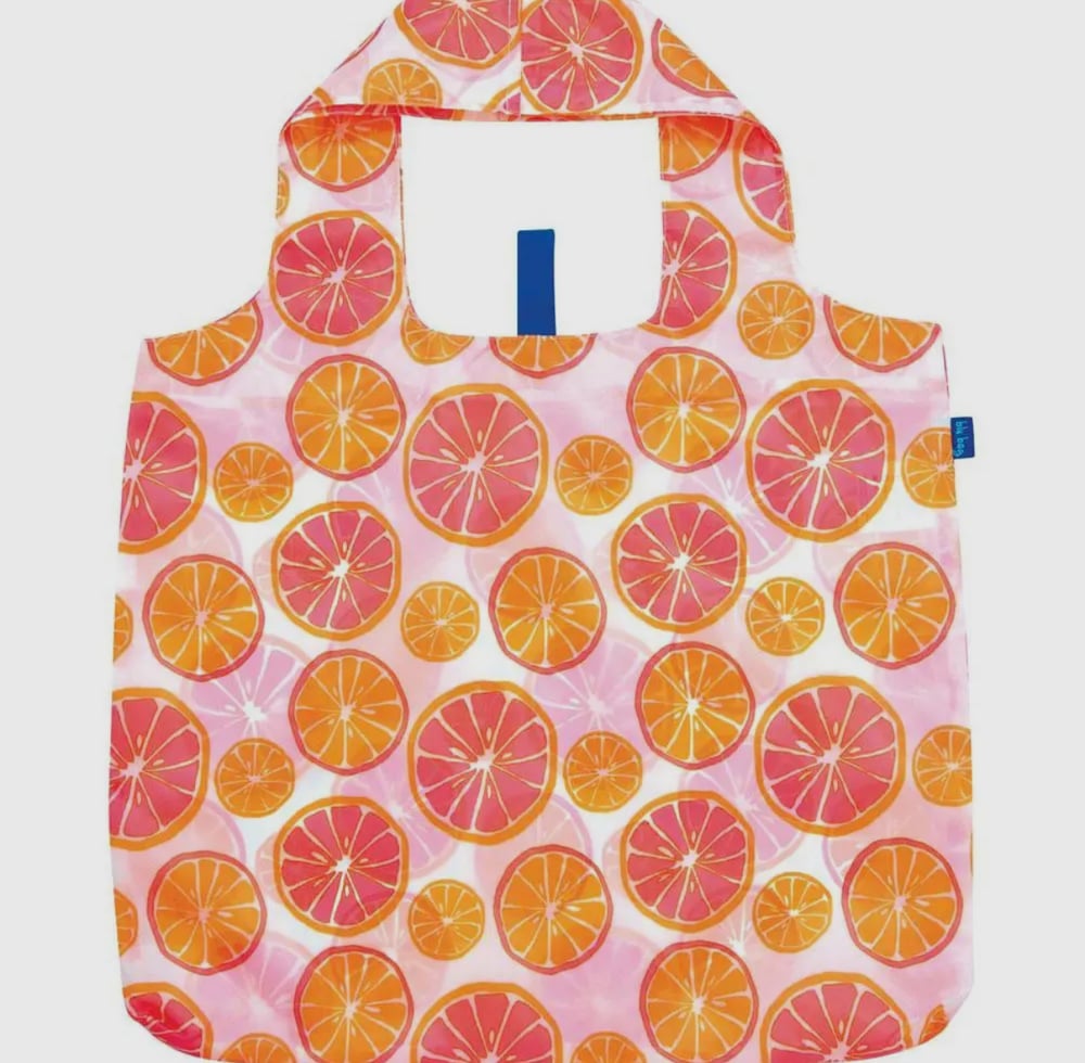 Image of Reusable Shopper Tote - Citrus 