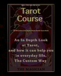 Image 1 of Intro to Tarot Self Paced Course 