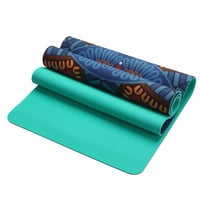 Image 1 of 5mm Yoga Mat Non-slip Soft Suede Yoga Pad Slimming Fitness Exercise Mat Indoor Sports Supplies Fitne