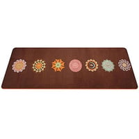 Image 6 of 5mm Yoga Mat Non-slip Soft Suede Yoga Pad Slimming Fitness Exercise Mat Indoor Sports Supplies Fitne