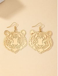 Image 1 of Pride of a Tiger Earrings