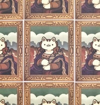 Image 2 of Art Cats - Vinyl Stickers