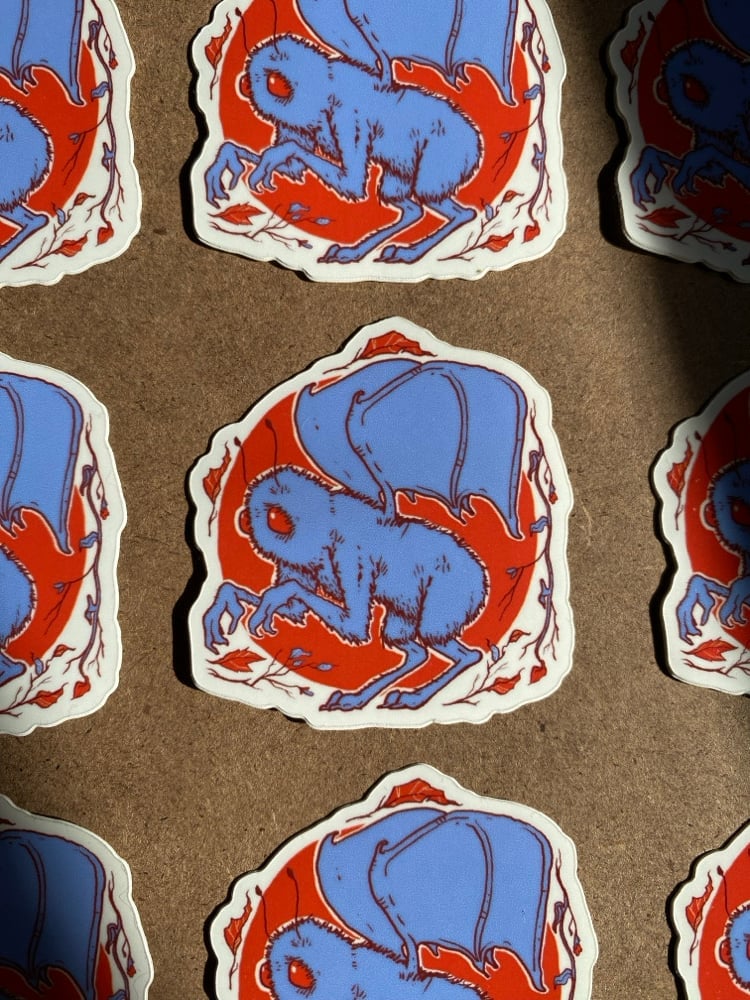 Image of Mothman Sticker