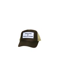 Image 1 of Chocolate X Tan Trucker Hat