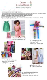 2024 SUMMER CAMP options