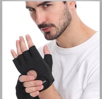 Image 6 of Men's And Women's Sports Cycling Fitness Half Finger Gloves Rock Climbing Mountaineering Racing Shoo