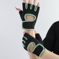 Image 7 of Men's And Women's Sports Cycling Fitness Half Finger Gloves Rock Climbing Mountaineering Racing Shoo